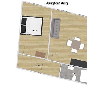 Appartement met een Slaapkamer